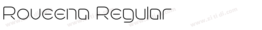 Roveena Regular字体转换